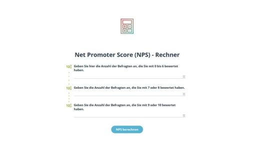 Net Promoter Score Rechner