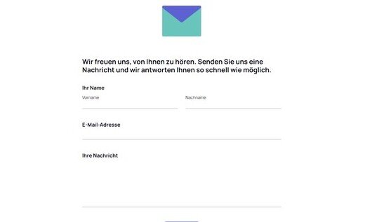 Einfaches Kontaktformular