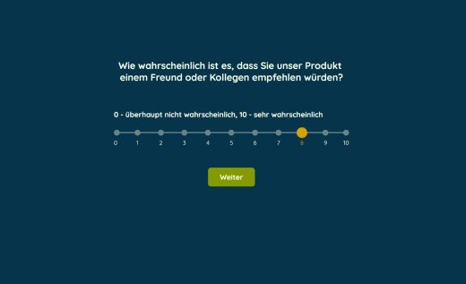 NPS Umfrage