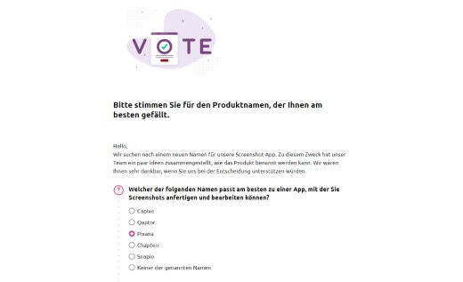 Online-Umfrage