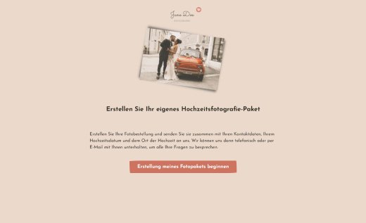 Fotografie-Bestellformular
