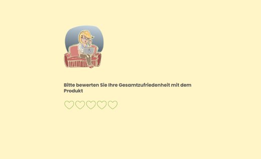 Produkt-Feedback-Umfrage